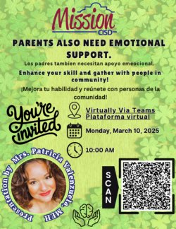 March Virtual District Parent Meeting